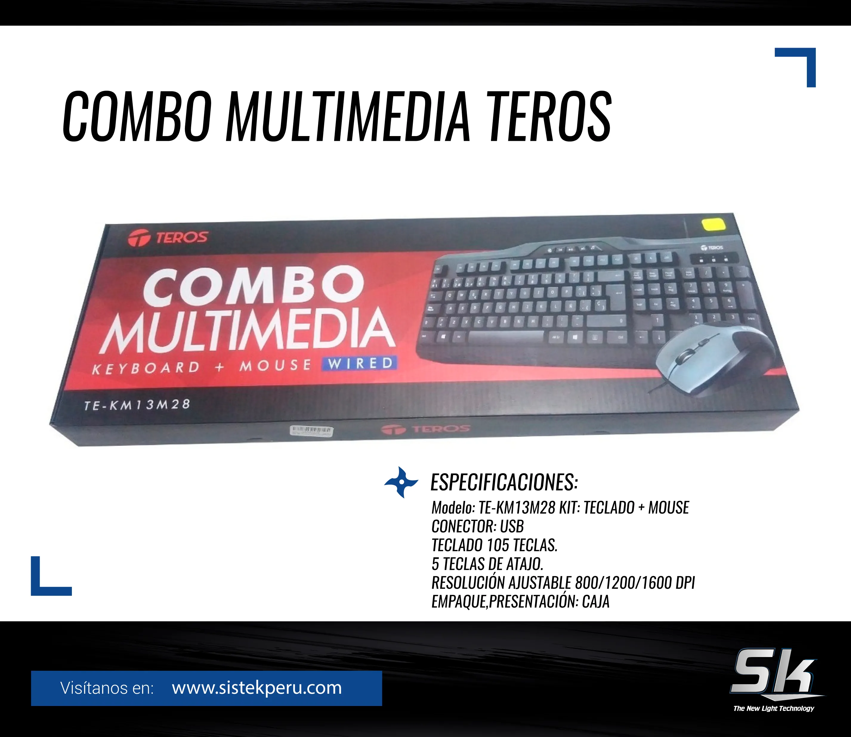 COMBO MULTIMEDIA TEROS