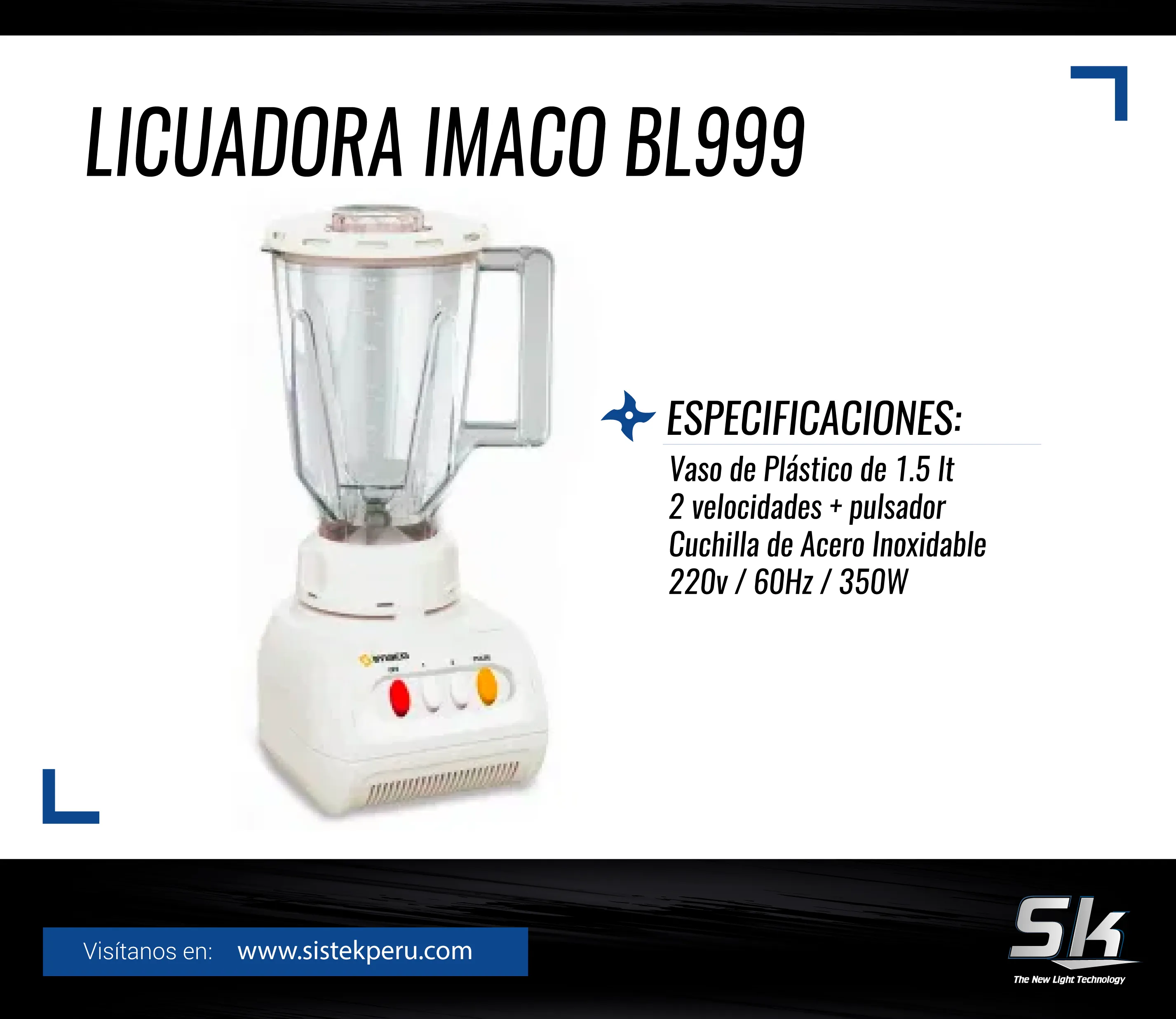 LICUADORA IMACO BL999