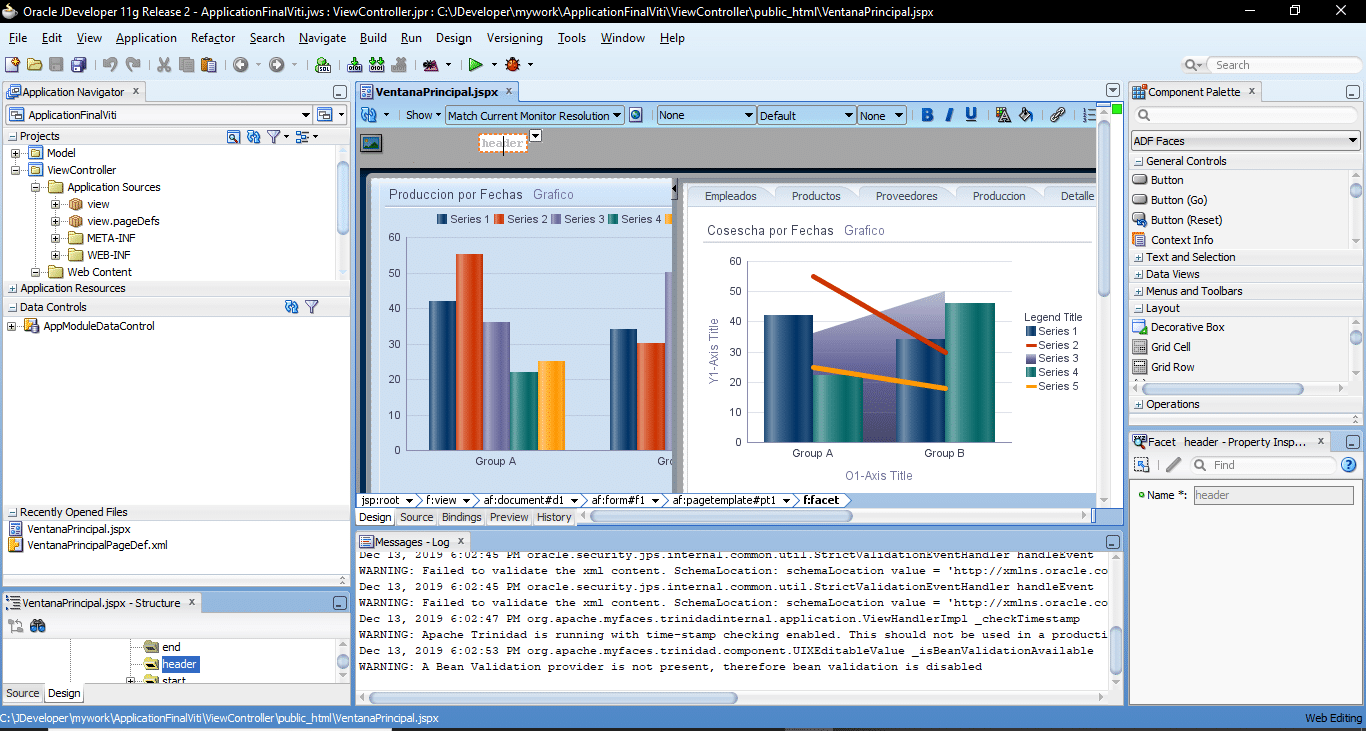 Creando una Aplicación Web usando Oracle ADF Framework en JDeveloper