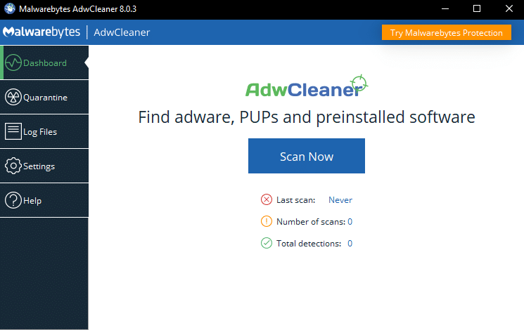¿Como realizar mantenimiento a nuestro Windows usando AdwCleaner?