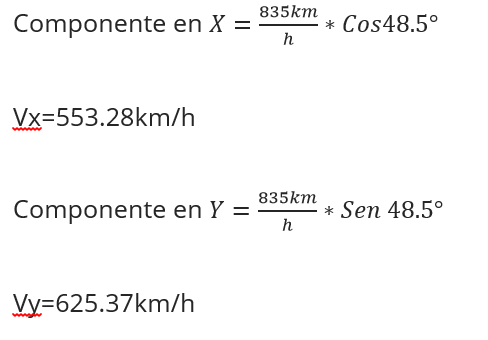 componentes vector ejercicio 1a