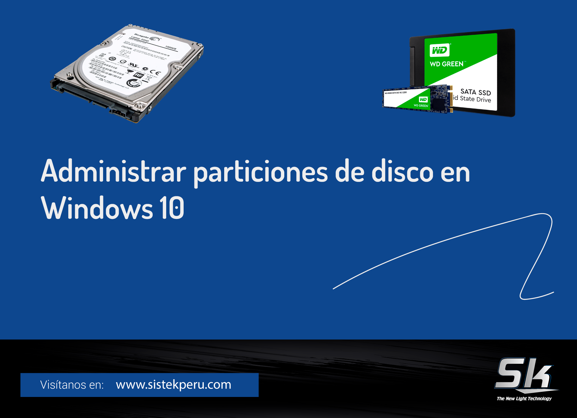 Administrar particiones de disco en Windows 10