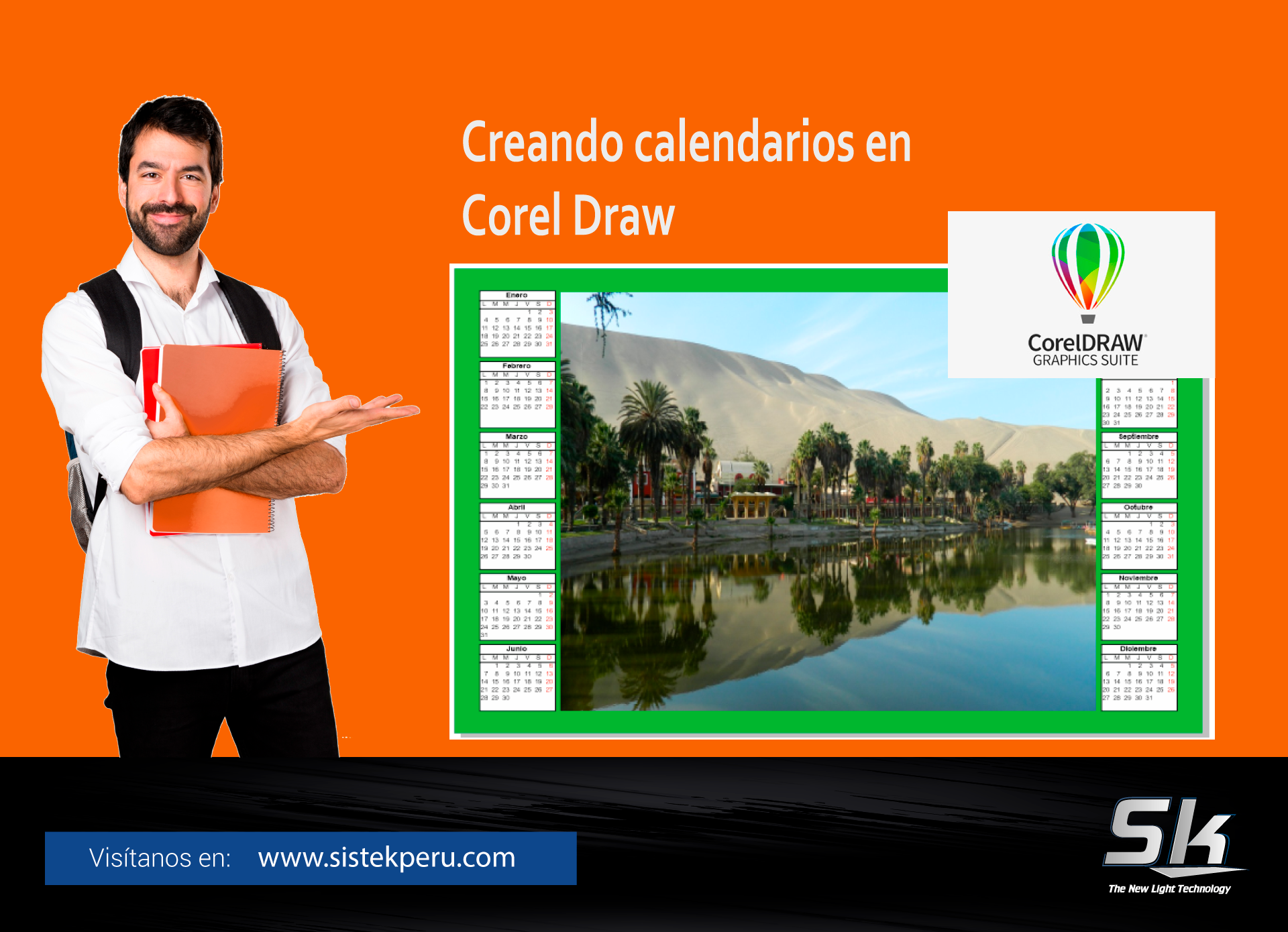 Creando calendarios en Corel Draw