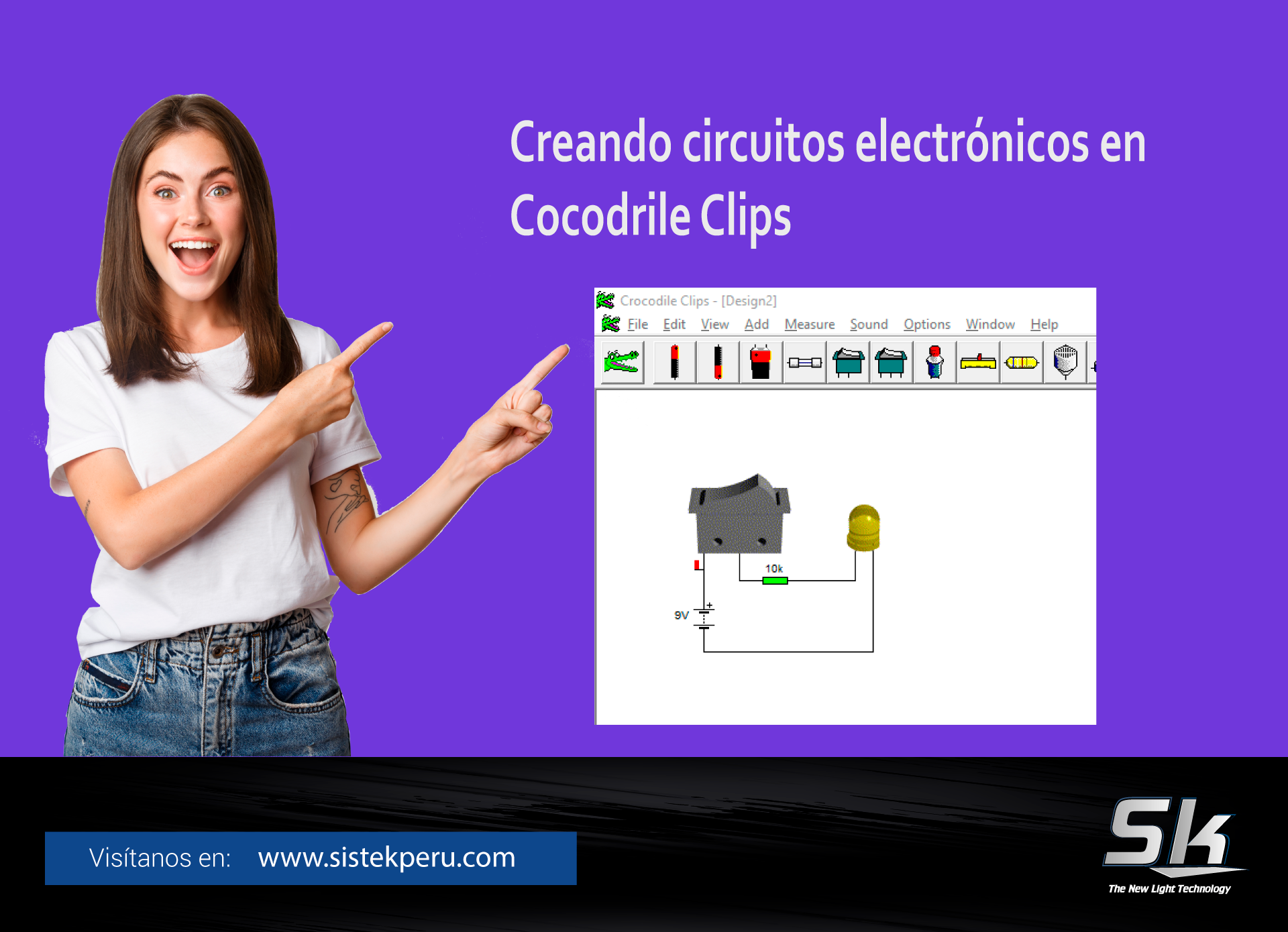 Creando Circuitos Electronicos en Cocodrile Clips