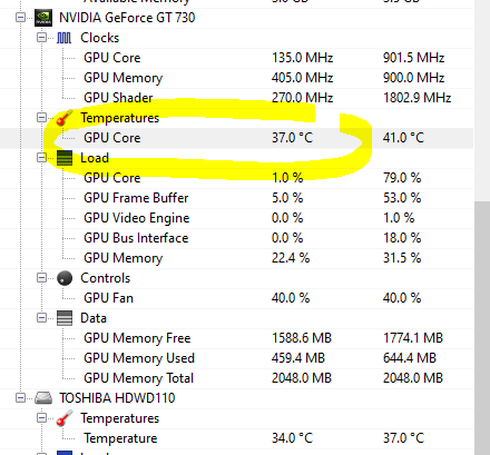 temperatura gpu open hardware monitor