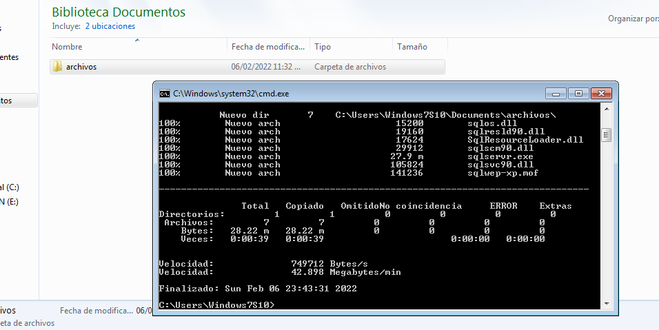 Copiando archivos con nombre largo en Windows