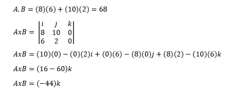 fisica vectores angulo producto iii