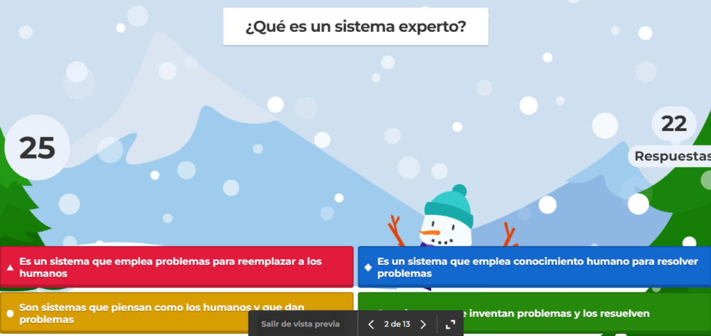 jugando kahoot