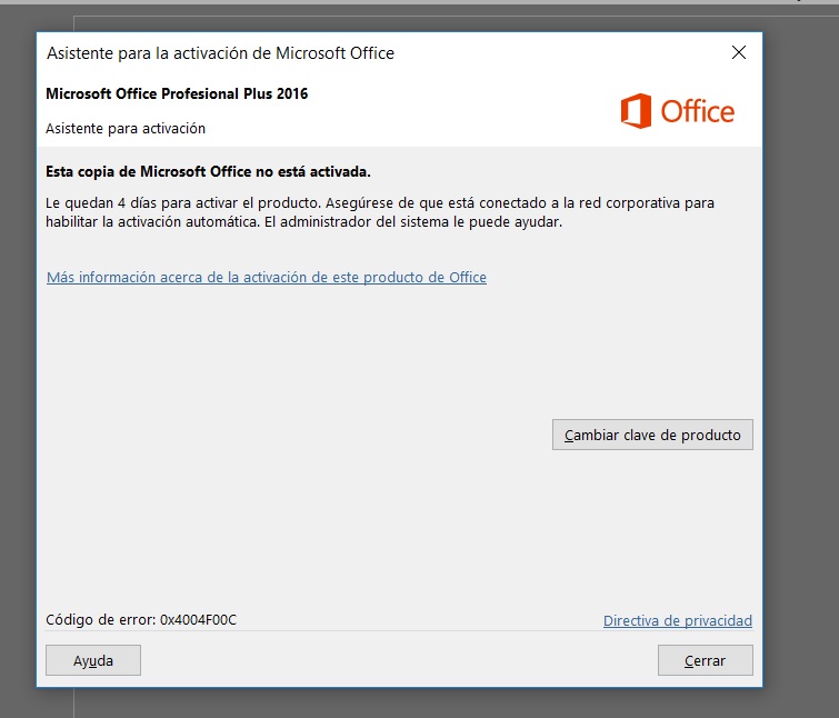 Remover clave de activación de Microsoft Office | Sistek Peru