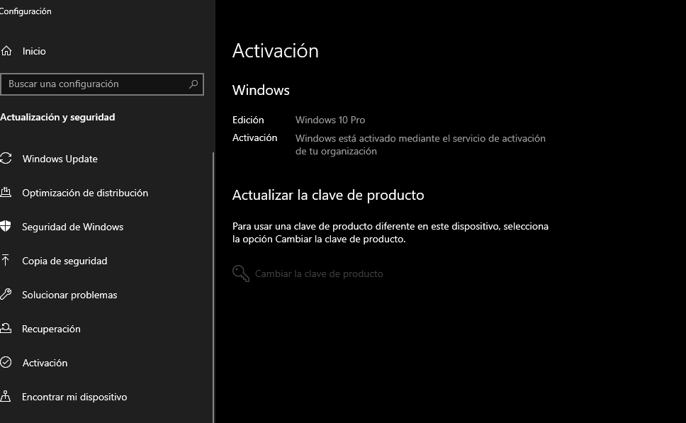 Remover clave de activación de Windows 10