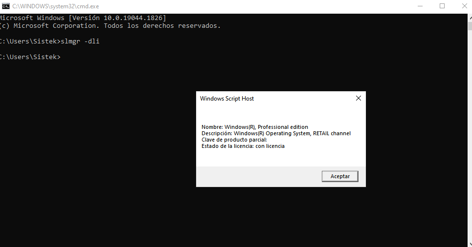 slmgr windows 10 licencias