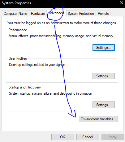 sqlite propiedades sistema